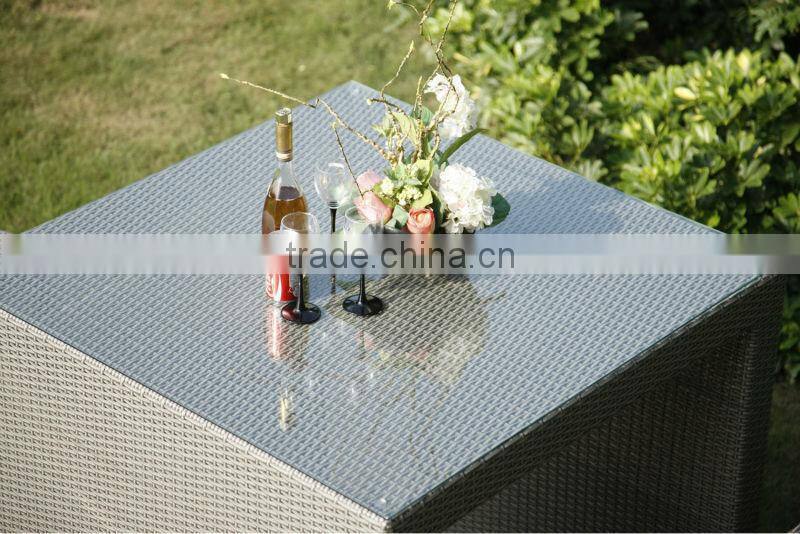 outdoor rattan bar stool wicker bar furniture 7816-1