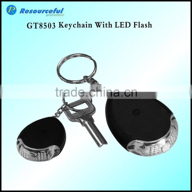 Promotional gift Key finder keychain with LED light