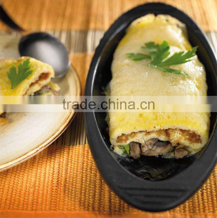 Personalized microwave Silicone steamed fish bowl Silicone steaming bowl