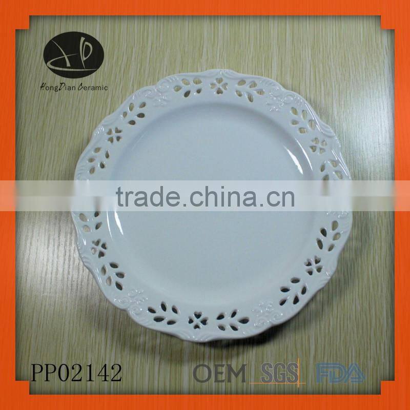 type event charger plate,square plate,Plain White Pocelain Square Shape Dessert