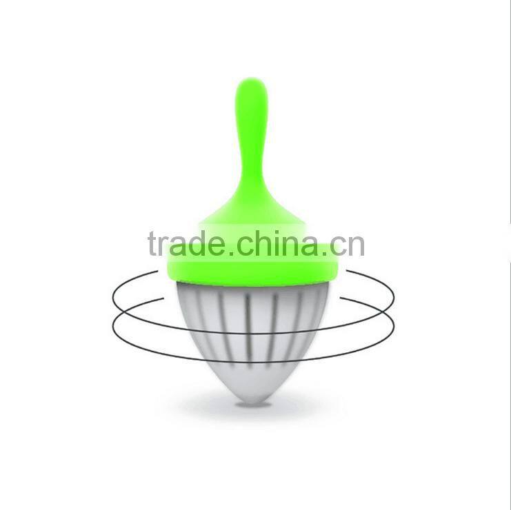 Original Design Stainless Steel Food Grade Silicone Creative Gifts Tea Filter Gyro Design Tea Strainer
