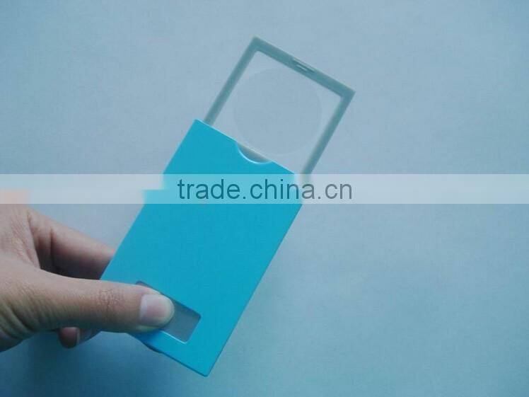 LED Magnifier /led pocket magnifier/led light card magnifier/hand magnifier with led light