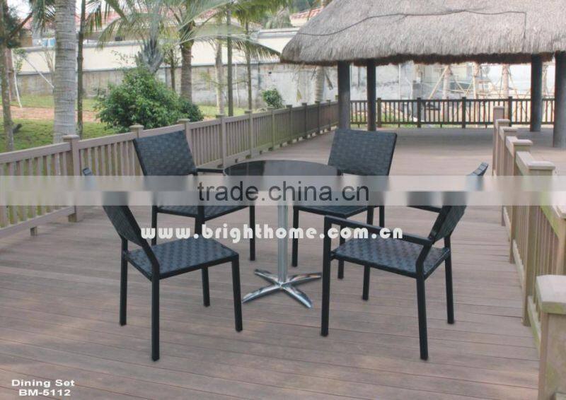 Aluminum Rattan wicker BM-5112A Outdoor Leisure furniture
