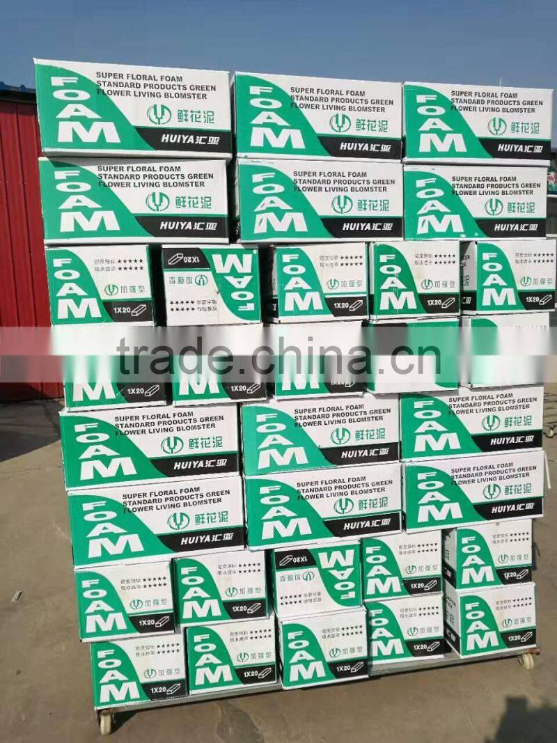 high quality stable wet floral foam oasis, round floral foam