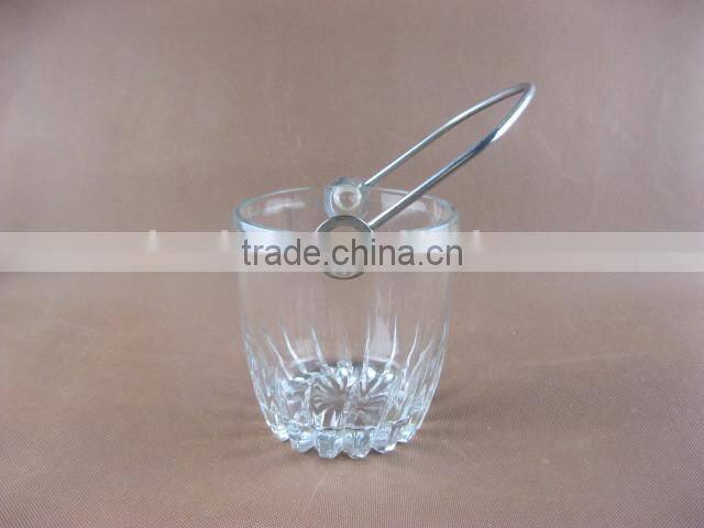 glass ice bucket,ice bucket glass