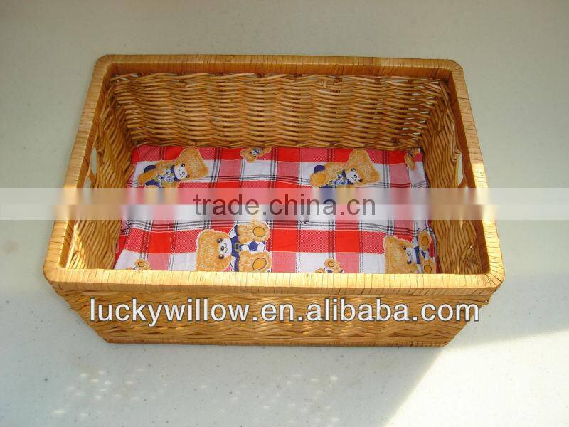 Natural material rattan pet bed, pet sofa made in China