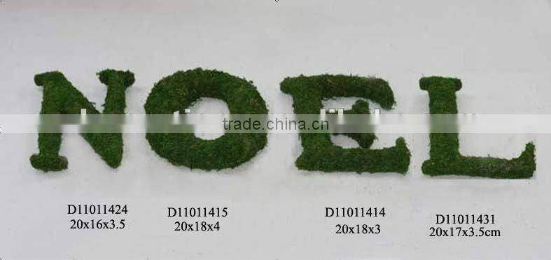 wooden MDF letters for christmas