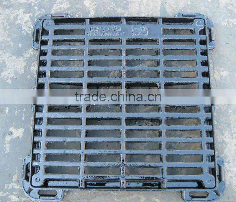 D400 ductile iron trench drain grating cover EN124