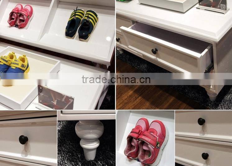 European-Styled Gondola Shoe Display Stand for Store