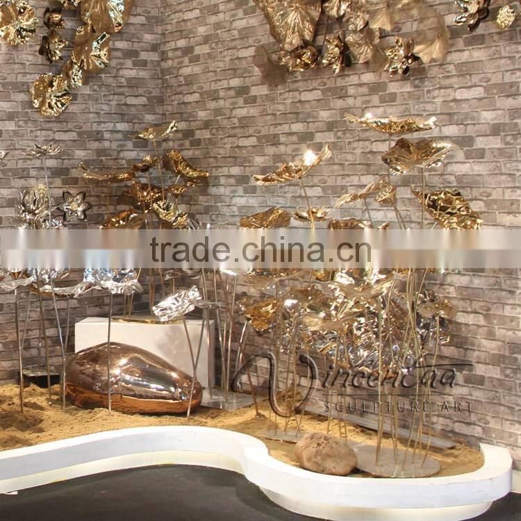 stainless steel home decoration modern metal wall art