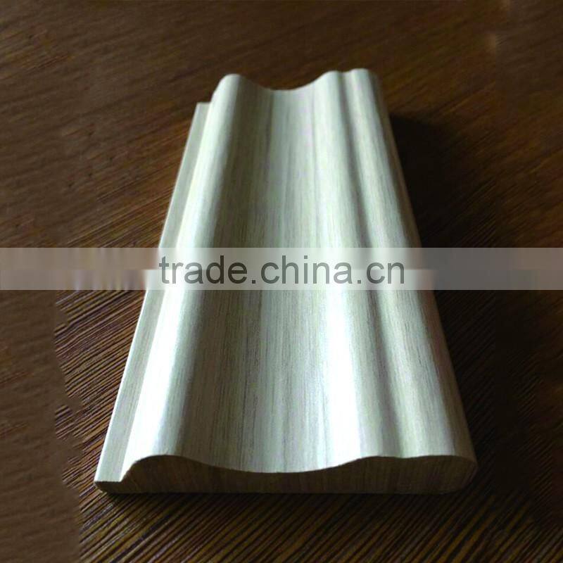 cheap waterproof solid wood baseboard