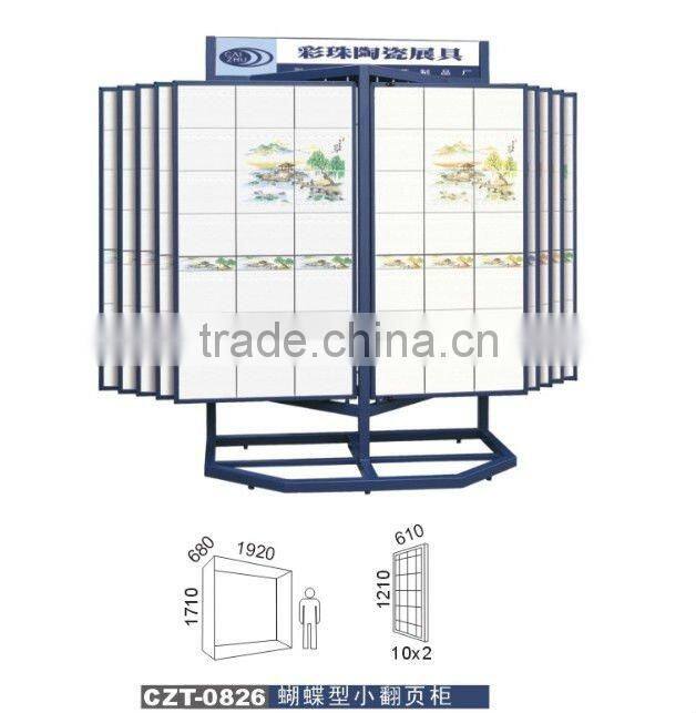 Promotions metal wire display rack for hanging tile