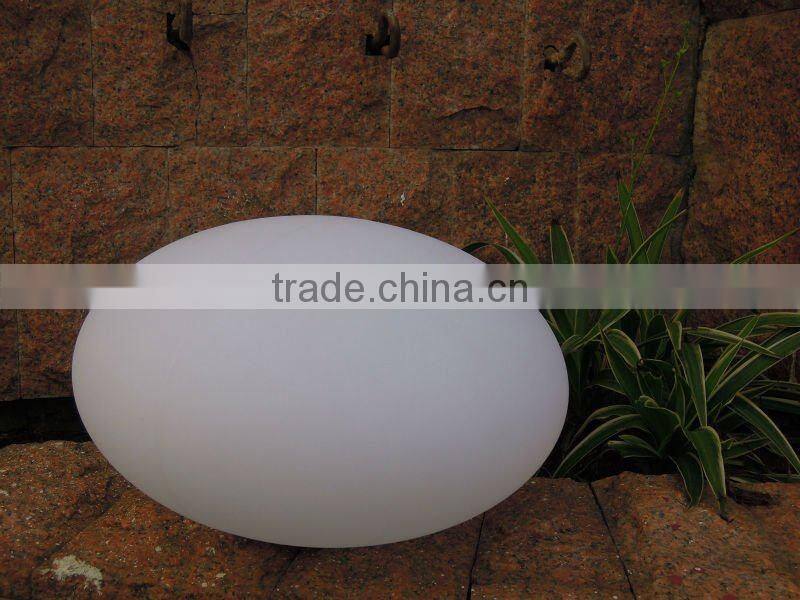 color-changing rechargeable waterproof led rgb pebble