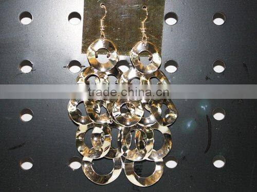 gold jewelry of earring
