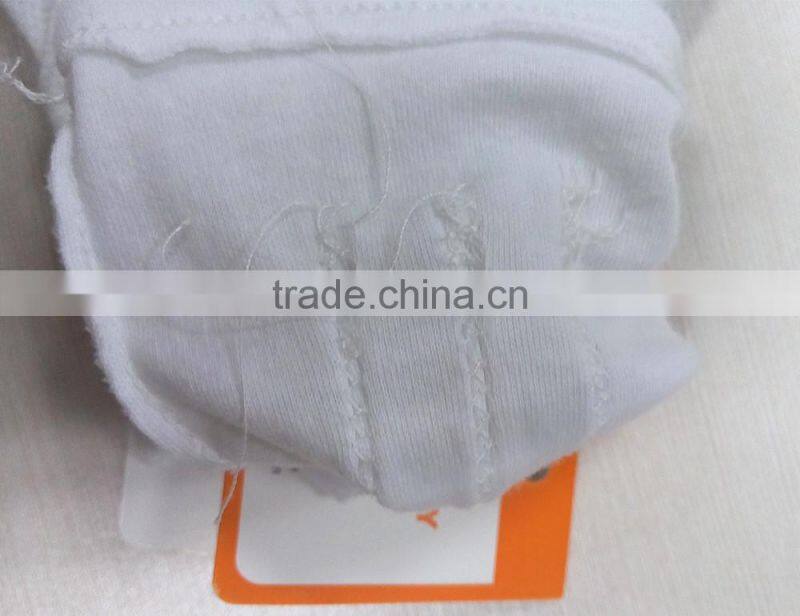 DDSAFETY 2017 High Quality 100% Bleach Cotton Interlock Working Glove