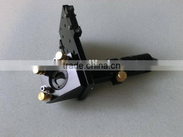 co2 laser head and mirror mount with stand for 20mm diameter lens 25mm mirror