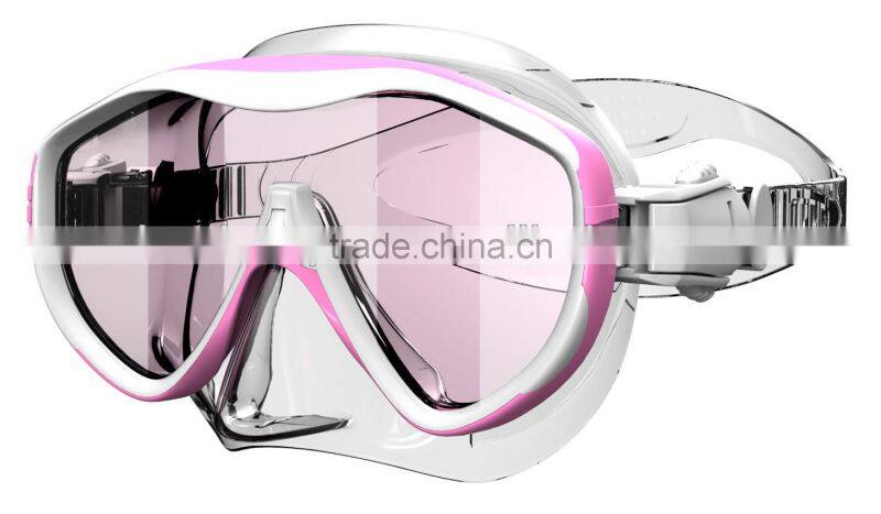 High quality diving gear, silicone full face diving mask (MM-105)