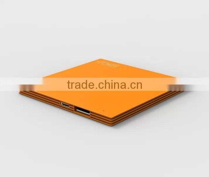 Thinnest biscuit Cookie design portable powerbank, External Backup Battery For Cell Phone