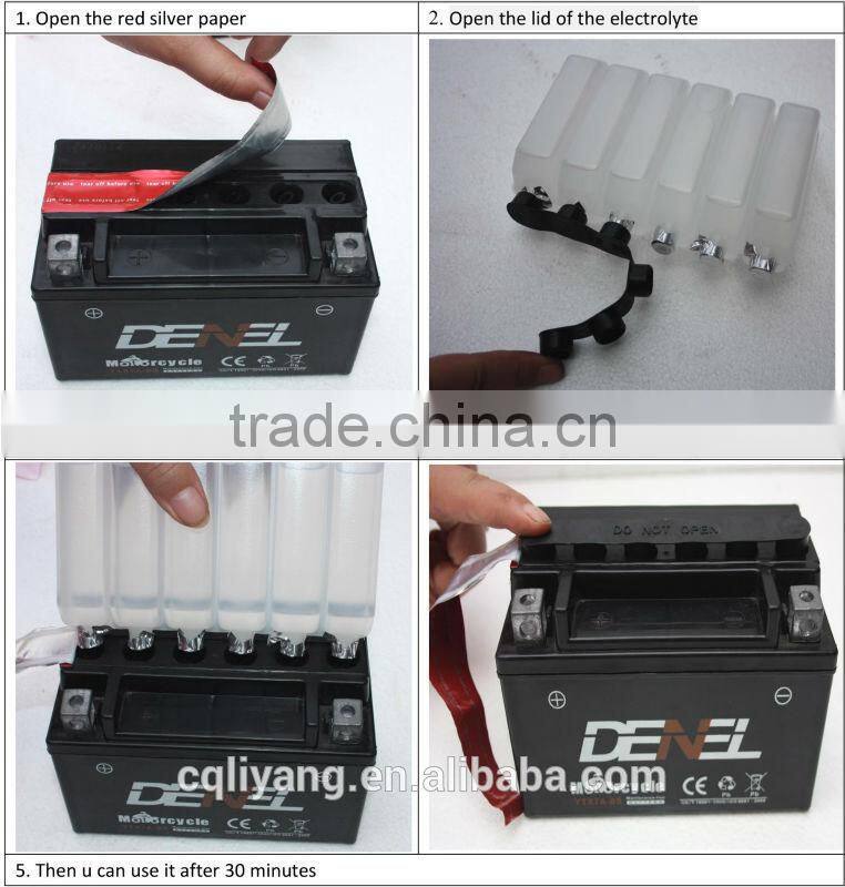 6v 4ah Rechargeable Batteries For Motorcycle 6v high capacity battery Motor Bike 6N11A-1B