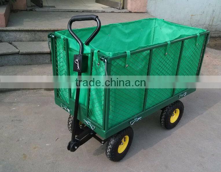 Four-wheel folding wagon cart with 600D water proof bag TC1846