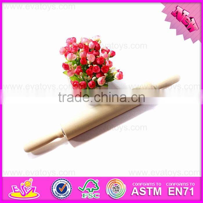 2016 wholesale wooden rolling pin for kitchen,cheap wooden rolling pin for kitchen,high quality wooden rolling pin W02B033