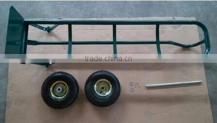 Heavy Duty Steel Hand pallet hand truck with two wheel loading 180kg HT1805