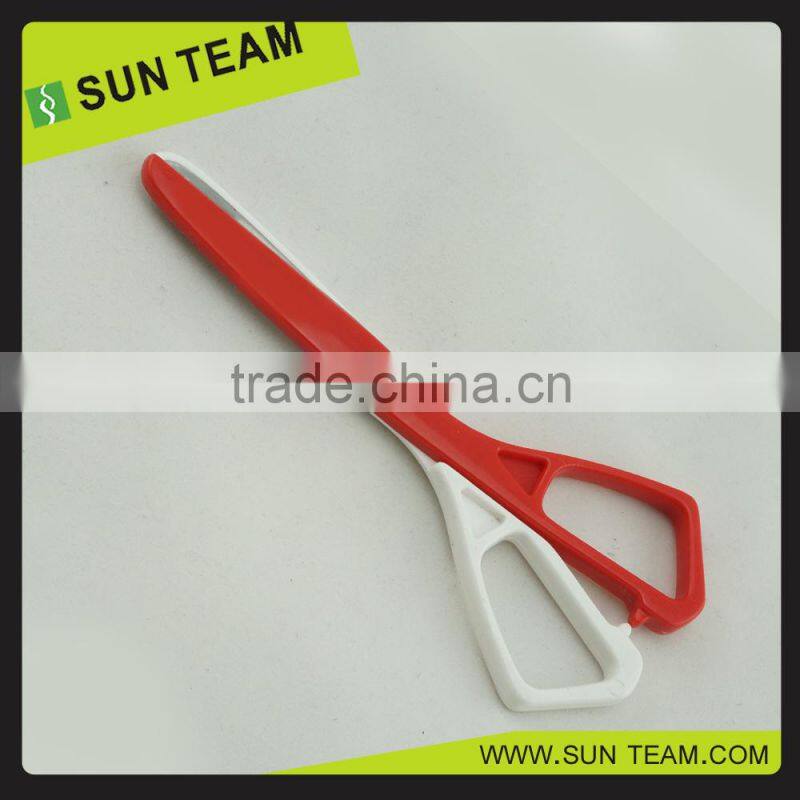 SC044 5-1/4" Professional double color handle paper cutting student scissors craft scissor