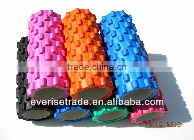 yoga foam roller with PVC core / massage foam roller / EVA yoga roller