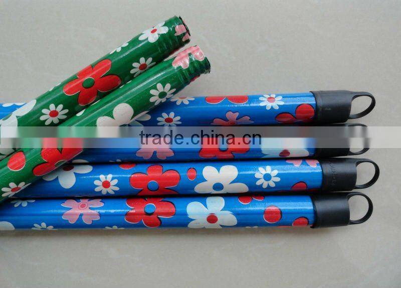 PVC coated natural wooden mop holder