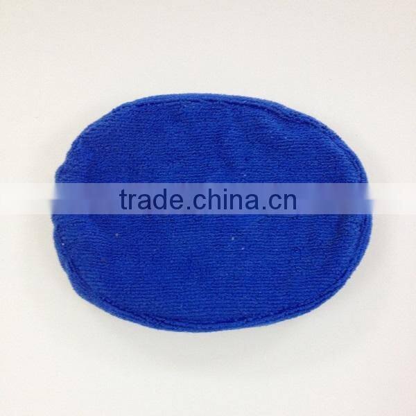 Microfiber application pad car wax sponge for polishing