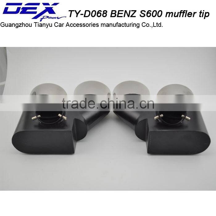 Car accessories tuning factory price B=ENZ S600 exhaust tip