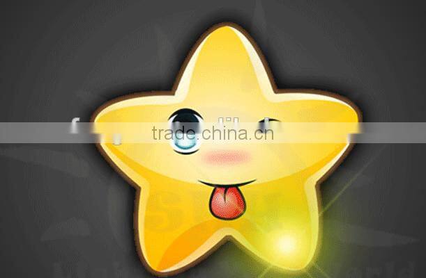 Holiday Christmas season decoration promotional and gift LED brooch