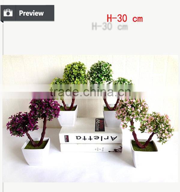Indoor artificial desktop decoration pieces small fake pot plants