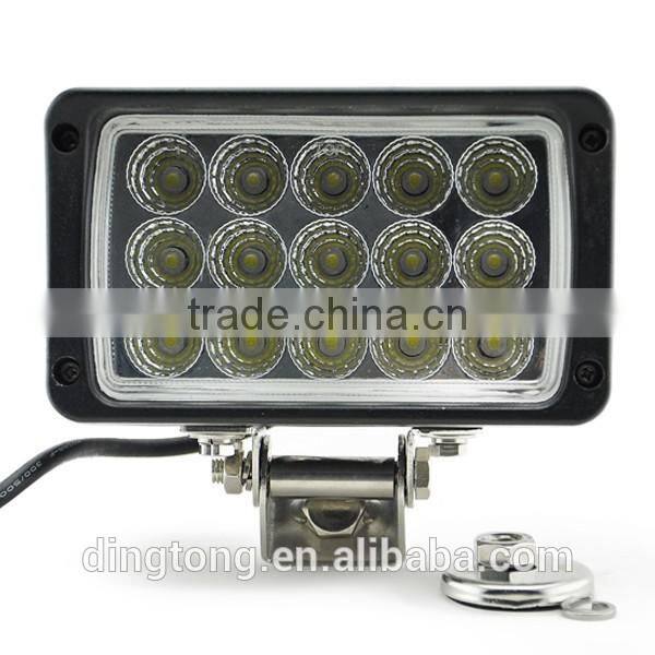 Toptree 45w led floodlight auto lamps waterproof work spot lamp 12v 24v