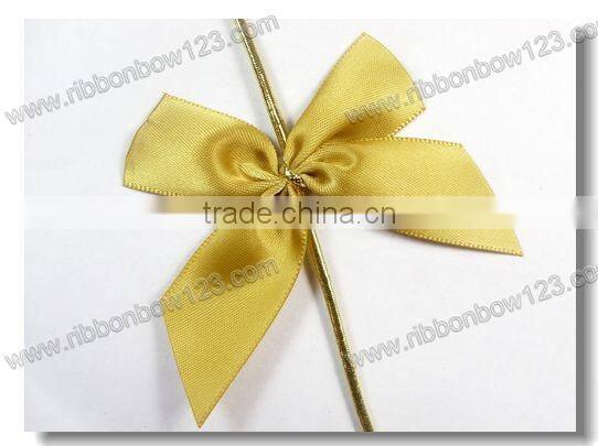 MSD Wholesales red ribbon bow for box packaging,Chocolate packaging