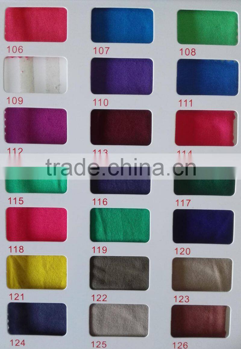 Selling high quality 95% cotton 5% spandex knitting single jersey fabric 180gsm