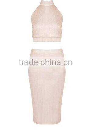 2017 New Sexy Two Set for Fashion Summer Skirt