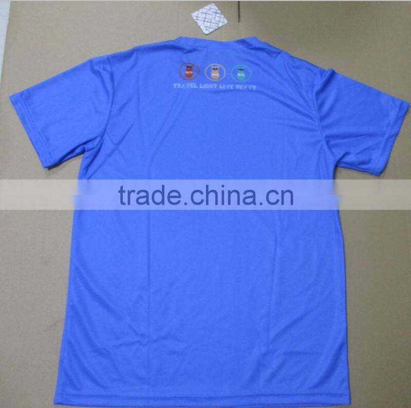 Custom Sublimation printing mens sports running t shirt