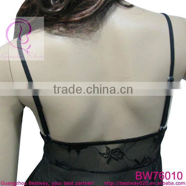 Valentine transparent sexy lingerie