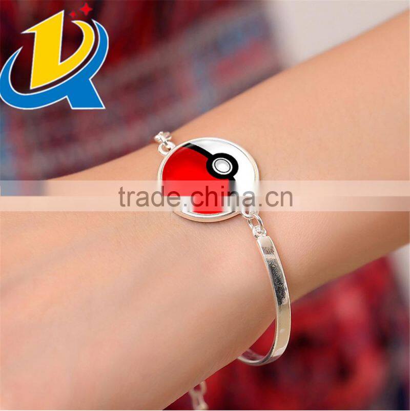 Hot sale beautiful pokemon go stainless bracelet