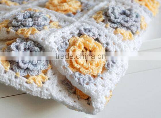 Manufacturers wholesale handmade crochet blanket