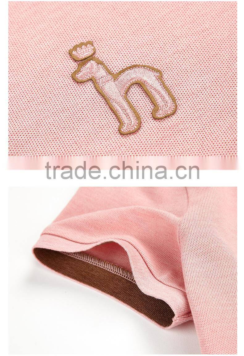 women custom polo collar tennis dress wholesale plain short sleeve active dress women casual