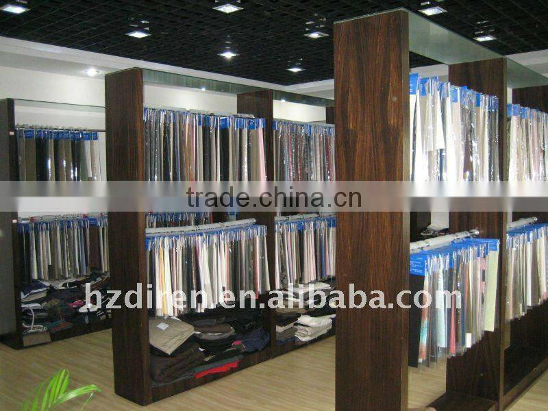 45/55 black smooth polyester cotton for suit/shirt