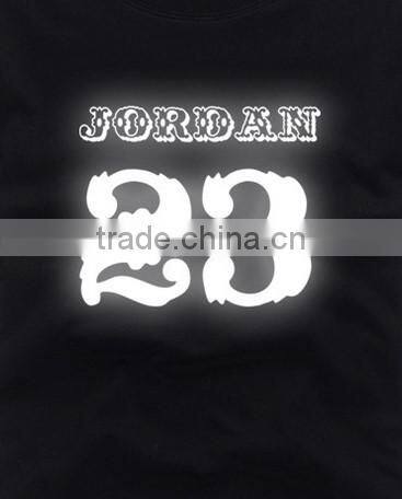 heat-transfer refective logo be heated on shirts
