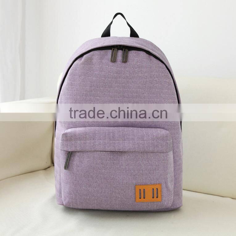 2015 fashion Canvas bag, Backpack shoulder bag, Travel bag, Couple bag, Computer bag