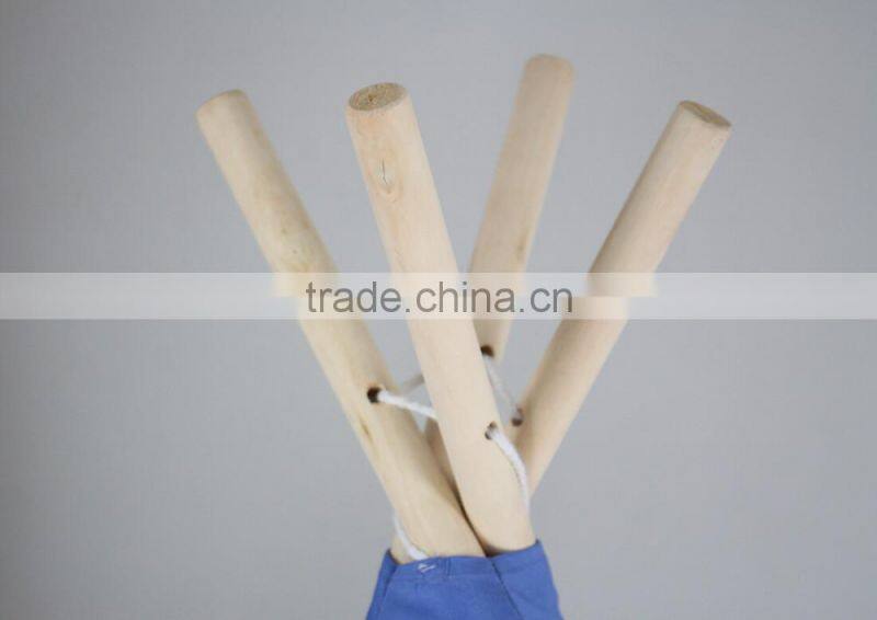 Durable comfortable kids tent camping set, teepee tent