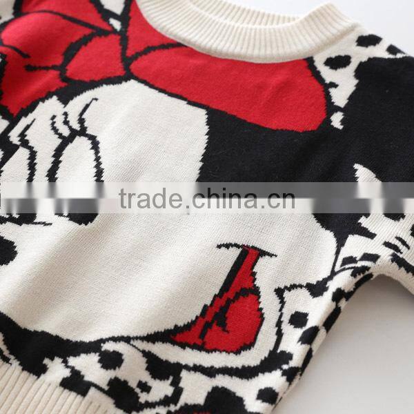 Mick Mouse Cartoon Children Clothes Modern Knitting Pullover Sweater