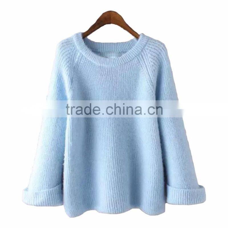 New Hot Woolen Sweater Designs For Ladies Knitted Pullover