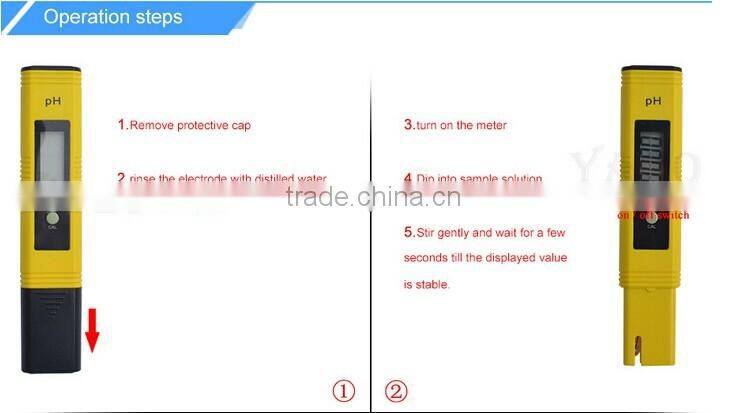 New model Testing water hardness ph meter