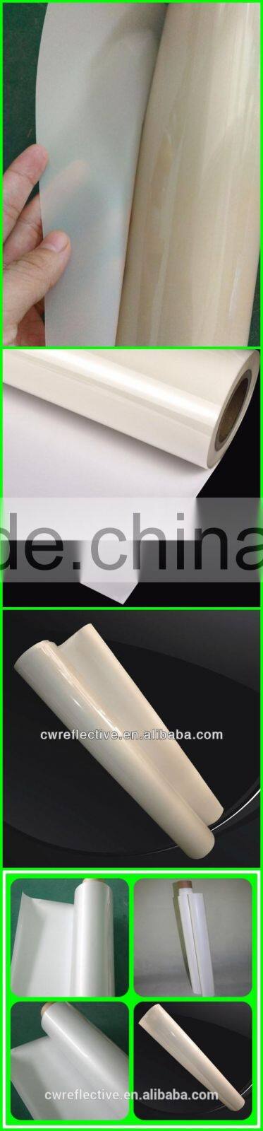 Professional Manufacturer Commercial Grade Conspicuity Mylar Material Retro Reflective Vinyl / Plastic Sheeting